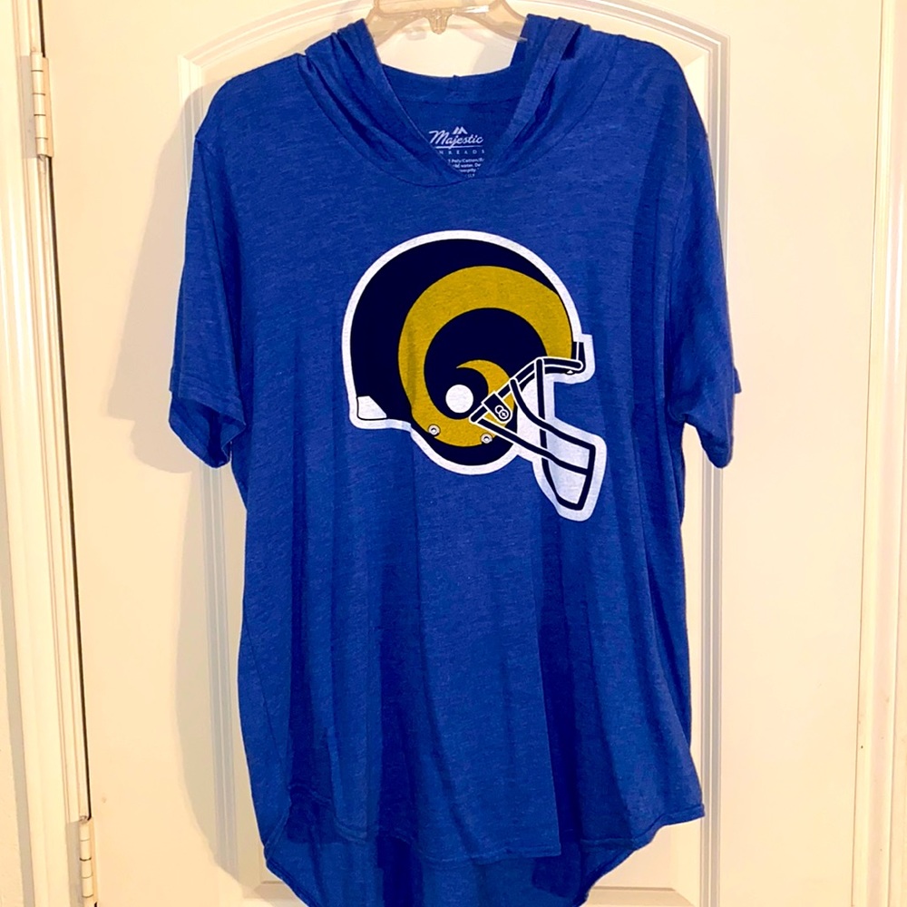 Rams Hooded T-Shirt, Todd Gurley size XXL